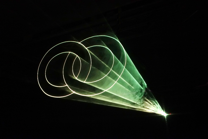 Beamshow als Highlight zur Hochzeit